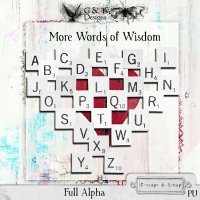 More Words of Wisdom - Alphabet by G & T Designs