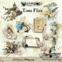 Time Flies - Clusters by G & T Designs