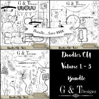 Doodles CU 1-3 Bundle by G & T Designs