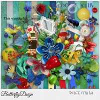 Dolce Vita Page kit by ButterflyDsign