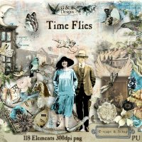 Time Flies - Elements by G & T Designs