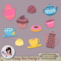 Cozy Tea Party 2 by Malacima