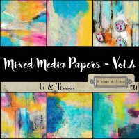 Mixed Media Papers 4 by G & T Designs