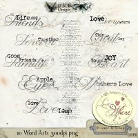 Love is Everywhere - Add-on Word Art by G & T Designs
