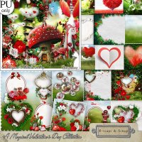 A Magical Valentine s Day Collection by KittyScrap