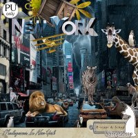Madagascar In New York by kittyscrap