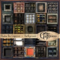 Shadow Box Emporium - Backgrounds by G&T Designs