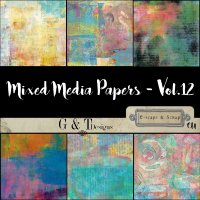 Mixed Media Papers 12 by G & T Designs