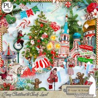 Merry Christmas To Candy Land by KittyScrap