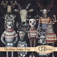 Christmas Jumper Crew by G&T Designs
