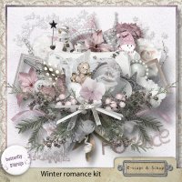 Winter romance Page kit by ButterflyDsign