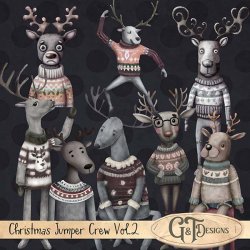 Christmas Jumper Crew Vol.2 by G&T Designs