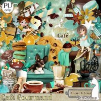Cafe Gourmand by KittyScrap