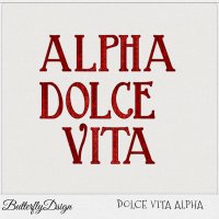 Dolce Vita Alpha by ButterflyDsign