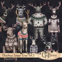 Christmas Jumper Crew Vol.3 by G&T Designs