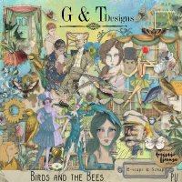 Birds and the Bees by G & T Designs