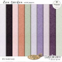 Zen Garden Solid Papers by Daydream Designs