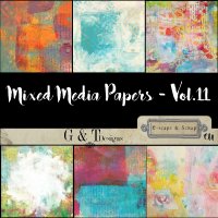 Mixed Media Papers 11 by G & T Designs