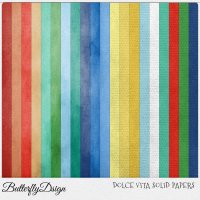 Dolce Vita Solid Papers by ButterflyDsign