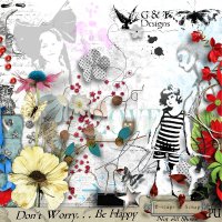 Don't Worry Be Happy by G & T Designs