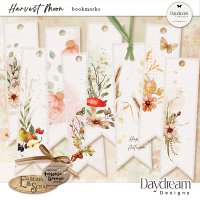 Harvest Moon Bookmarks by Daydream Designs