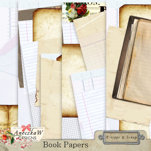 Book Papers by AneczkaW - Click Image to Close