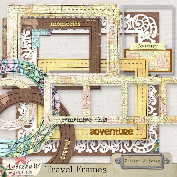 Travel Frames by AneczkaW - Click Image to Close