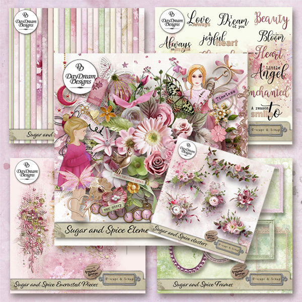 Sugar and Spice Collection by Daydream Designs - Click Image to Close