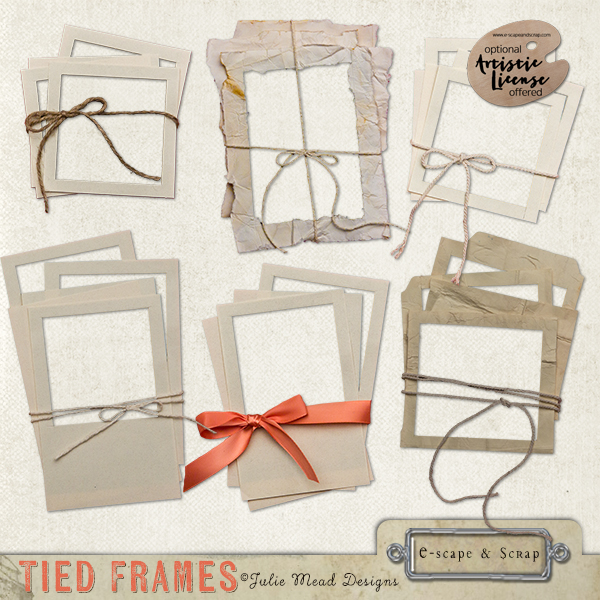 Tied Frames by Julie Mead - Click Image to Close