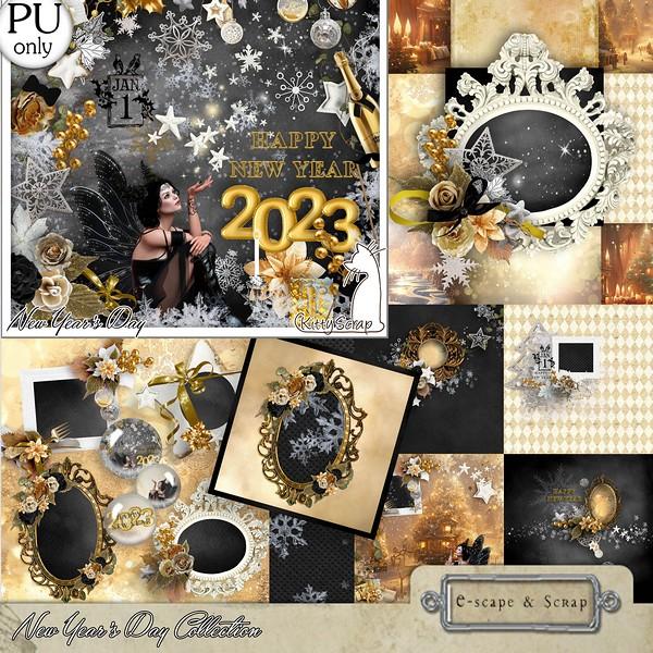 New Year S Day Collection by kittyscrap