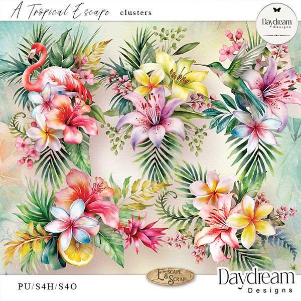 A Tropical Escape Clusters by Daydream Designs