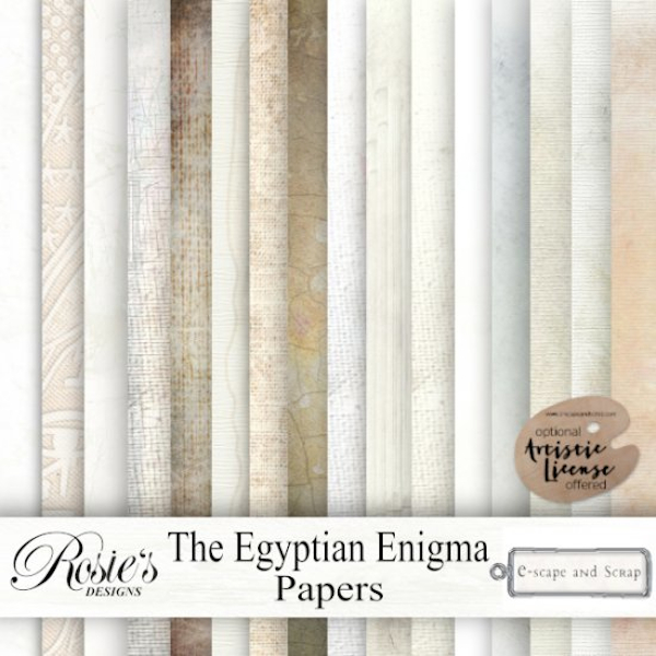 The Egyptian Enigma Papers by Rosie's Designs - Click Image to Close