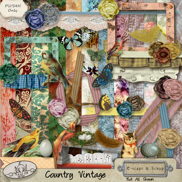 Country Vintage by The Busy Elf - Click Image to Close