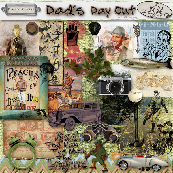 Dads Day Out KIt by The Busy Elf - Click Image to Close